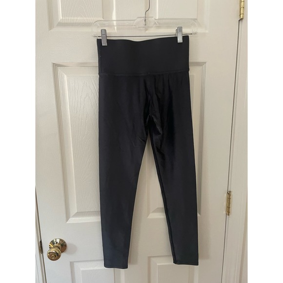 Carbon38 Takara High Rise Shine Black Liquid Leggings Size Small - Picture 3 of 4